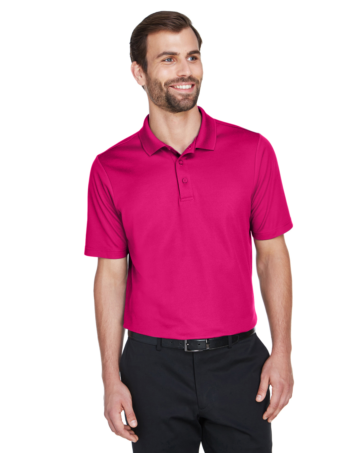D & Jones Mens Crownlux Performance Plaited Polo D & Jones Mens Crownlux Performance Plaited Polo